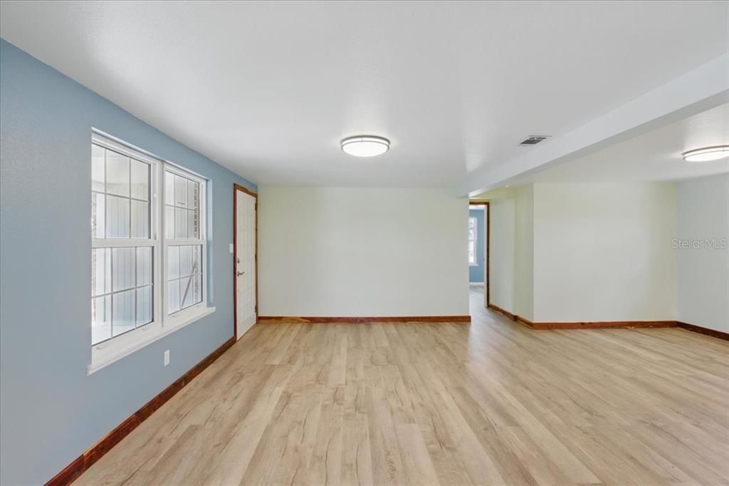 Empty room, Interior, Wood Texture Flooring