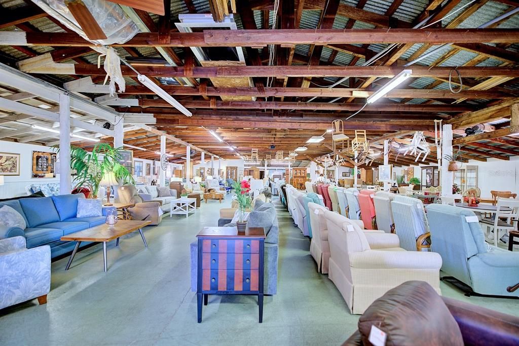 Interior, Living room, Wooden Beams