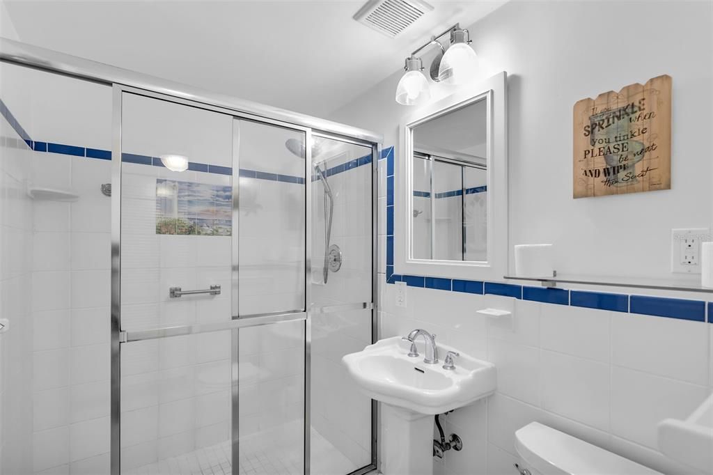 Bathroom, Glass Shower, Interior