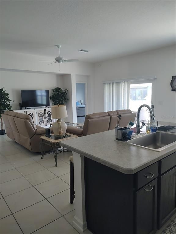 Interior, Kitchen, Living room