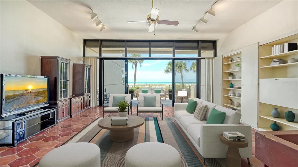 Interior, Living room, Water