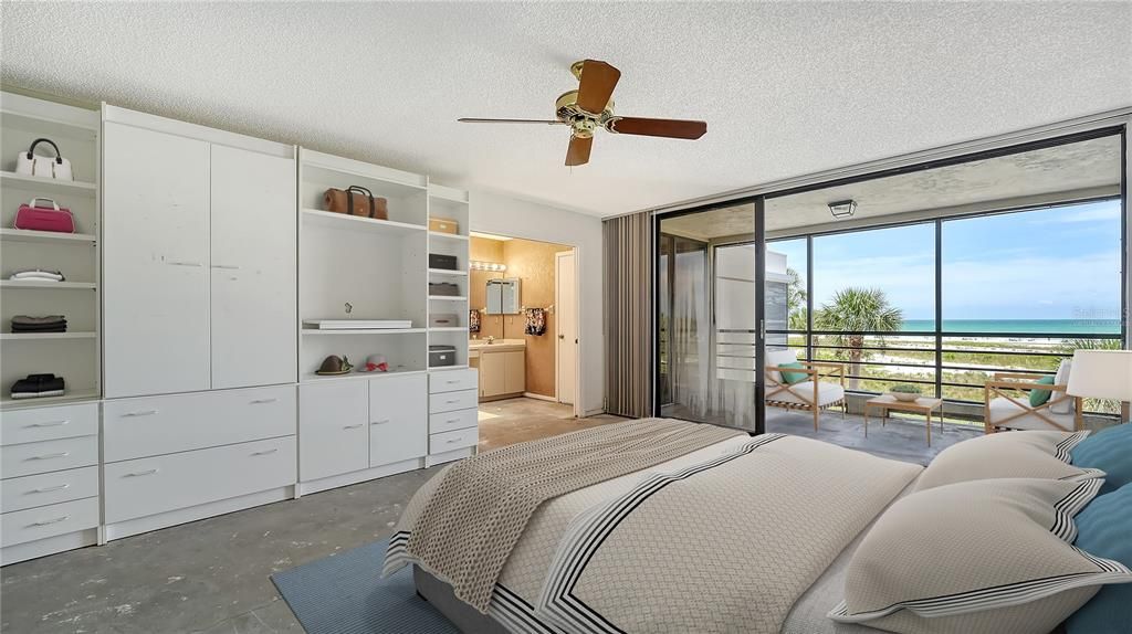 Bedroom, Interior, Water