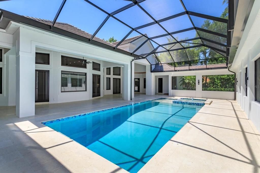 Glass Ceilings, Interior, Pool, Sun Room