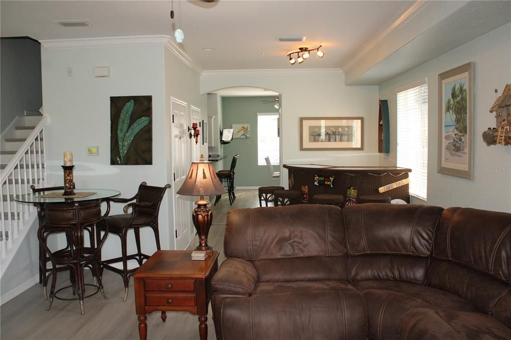 Dining room, Interior, Living room, Wood Texture Flooring