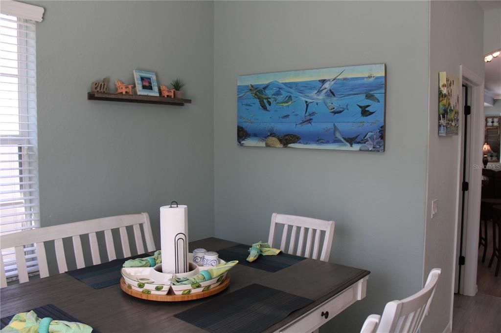 Dining room, Interior, Wood Texture Flooring