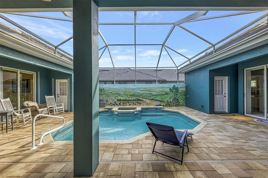 Glass Ceilings, Interior, Pool, Sun Room