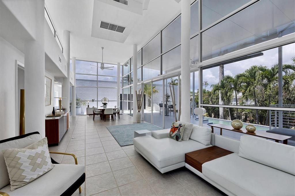 Dining room, Interior, Living room, Sun Room, Water