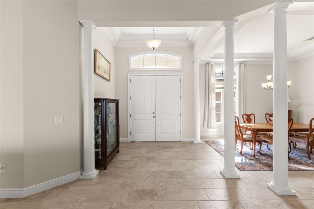 Dining room, Interior, Pendant Lights