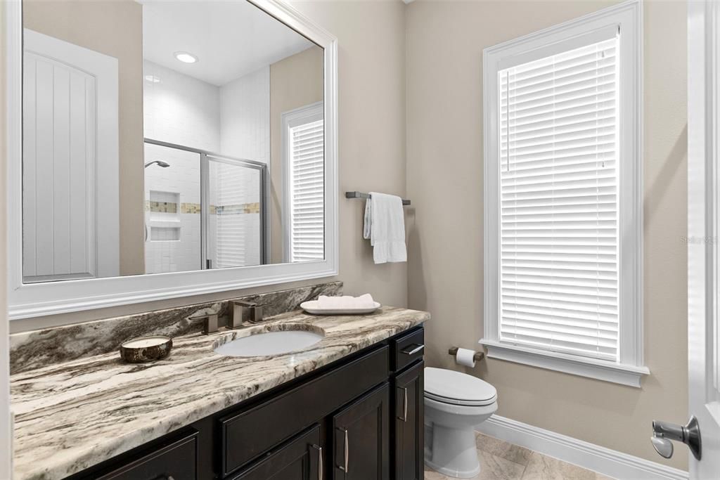 Bathroom, Interior, Recessed Lighting
