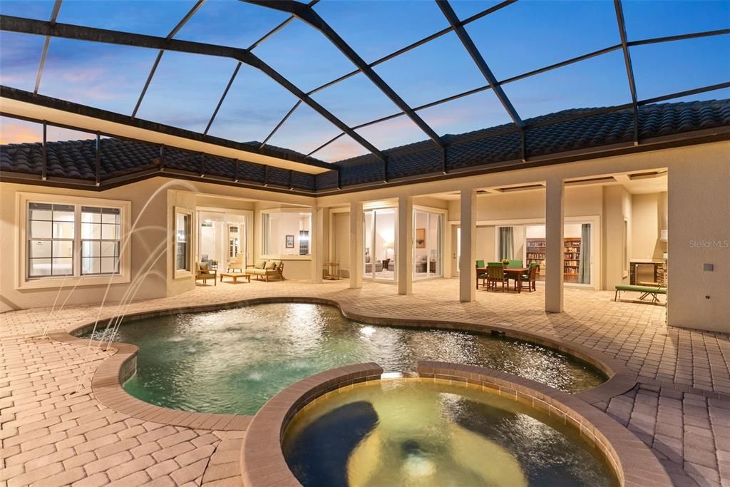 Glass Ceilings, Interior, Pool, Sun Room
