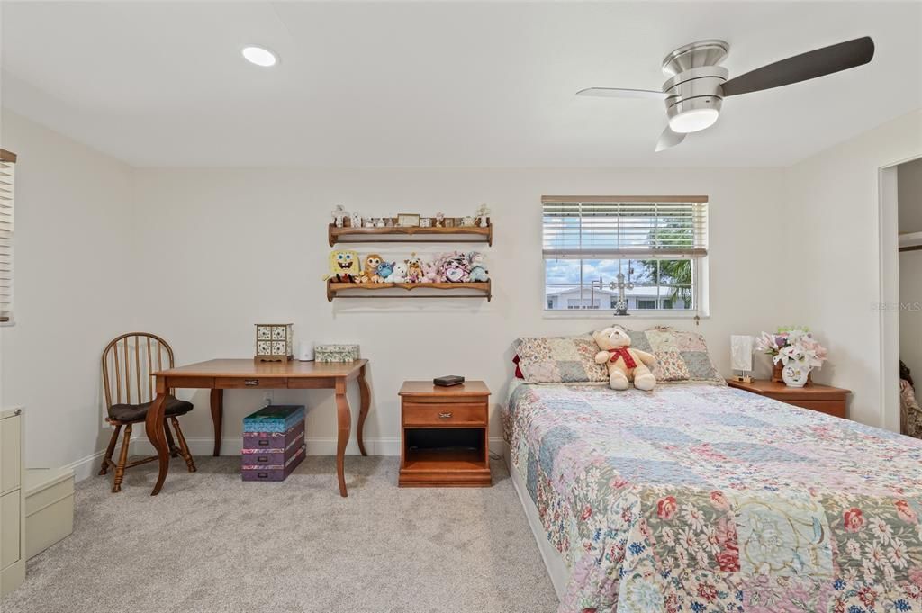 Bedroom, Home Office, Interior, Recessed Lighting