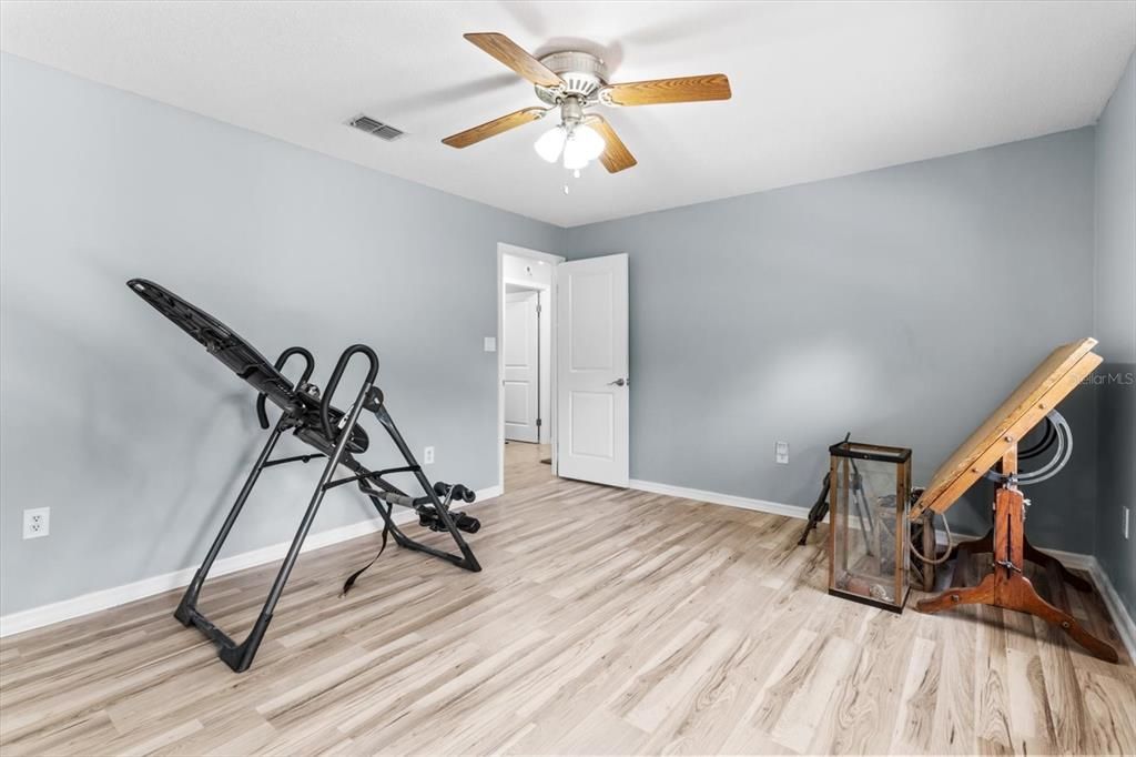 Fitness Equipment, Interior, Wood Texture Flooring