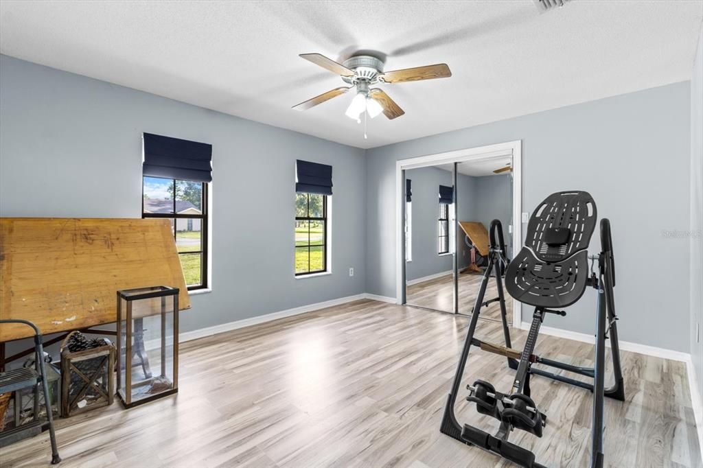 Fitness Equipment, Interior, Wood Texture Flooring