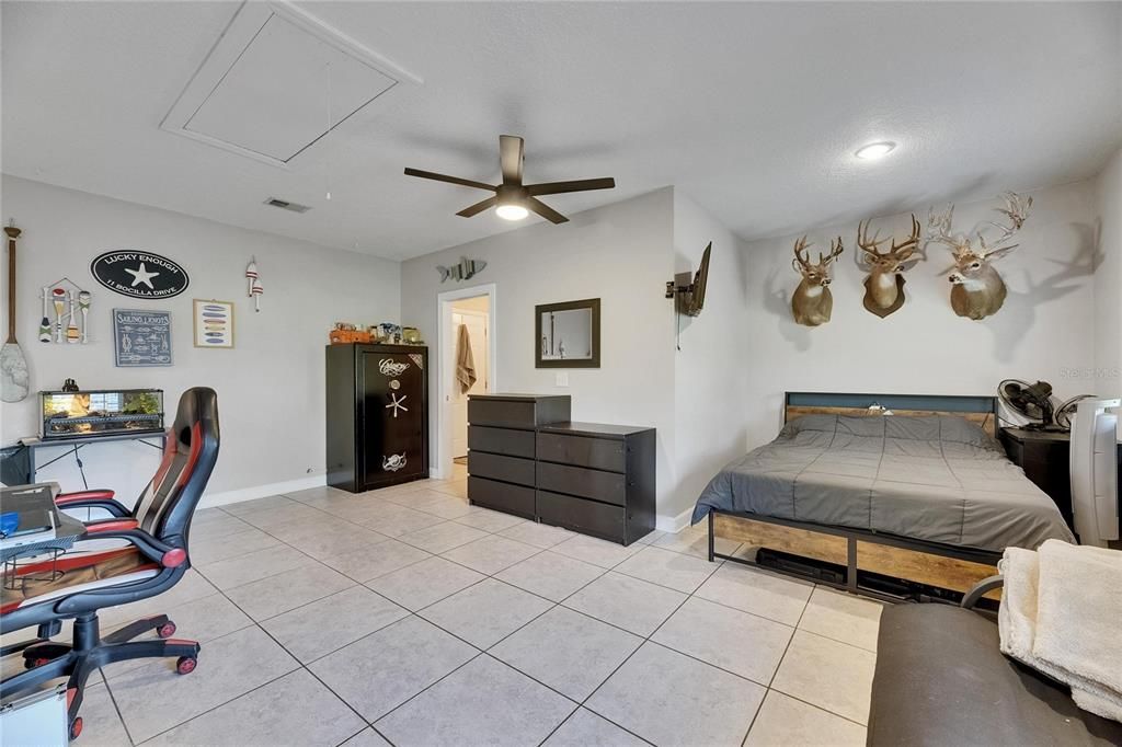 Bedroom, Home Office, Interior, Recessed Lighting