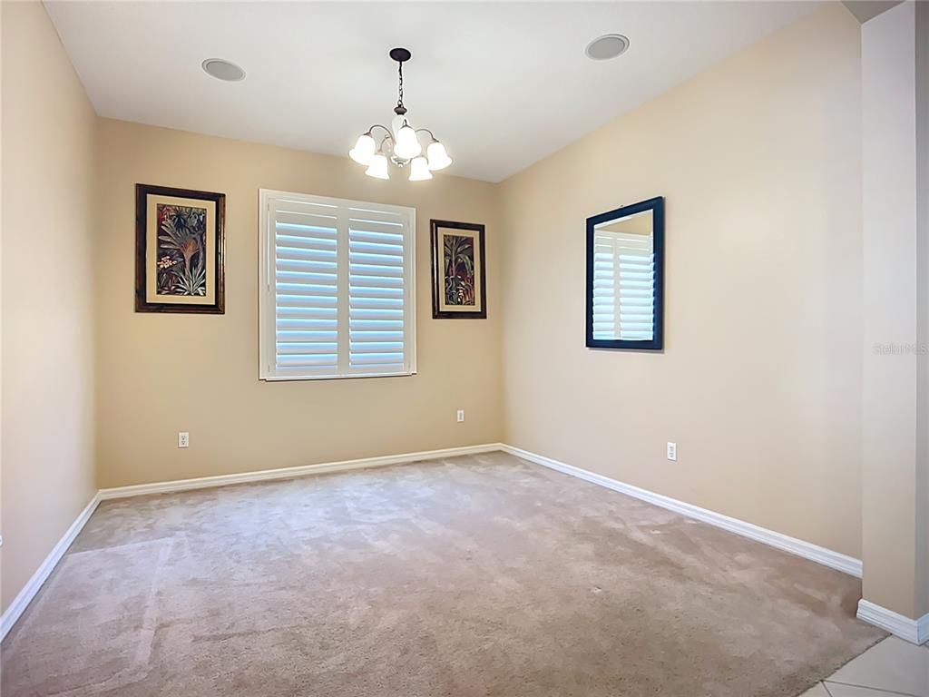 Chandelier, Empty room, Interior