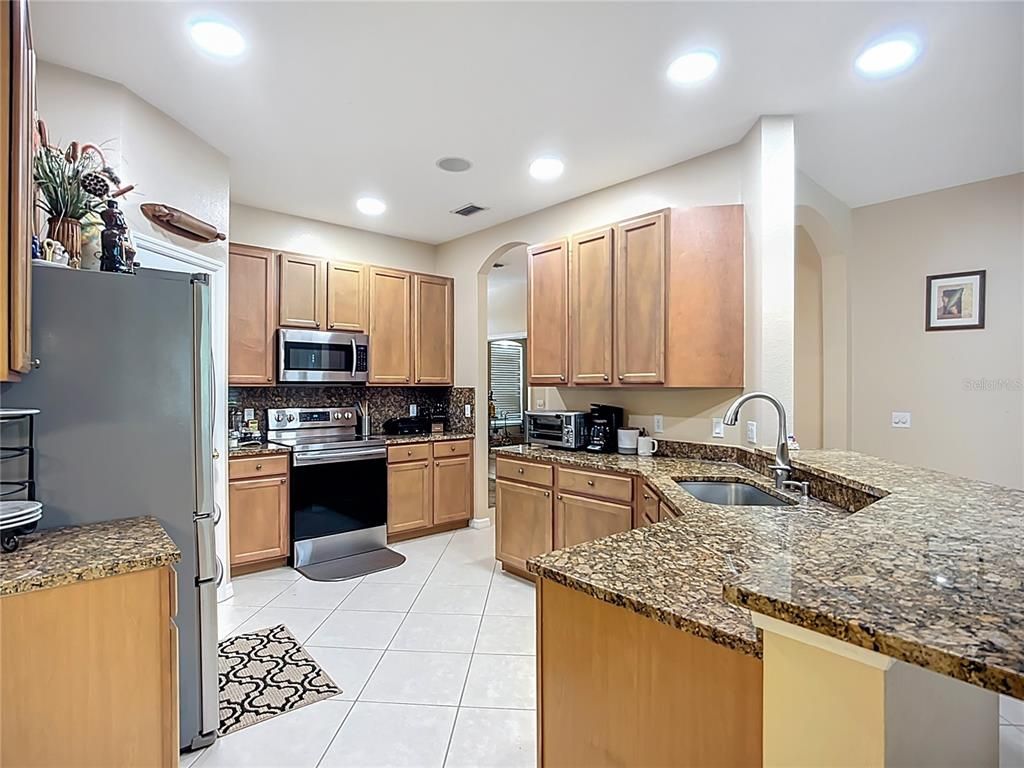 Interior, Kitchen, Recessed Lighting