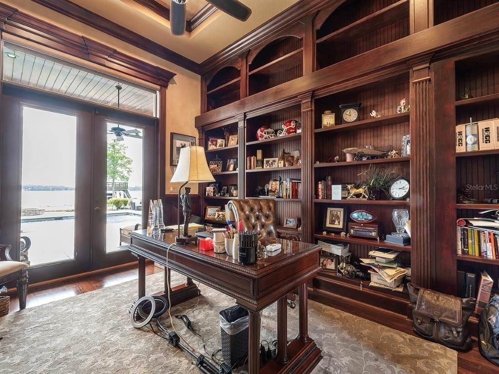 Home Office, Interior, Water, Wood Texture Flooring