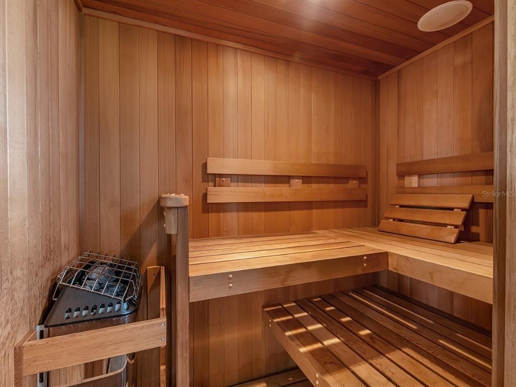 Interior, Sauna Room