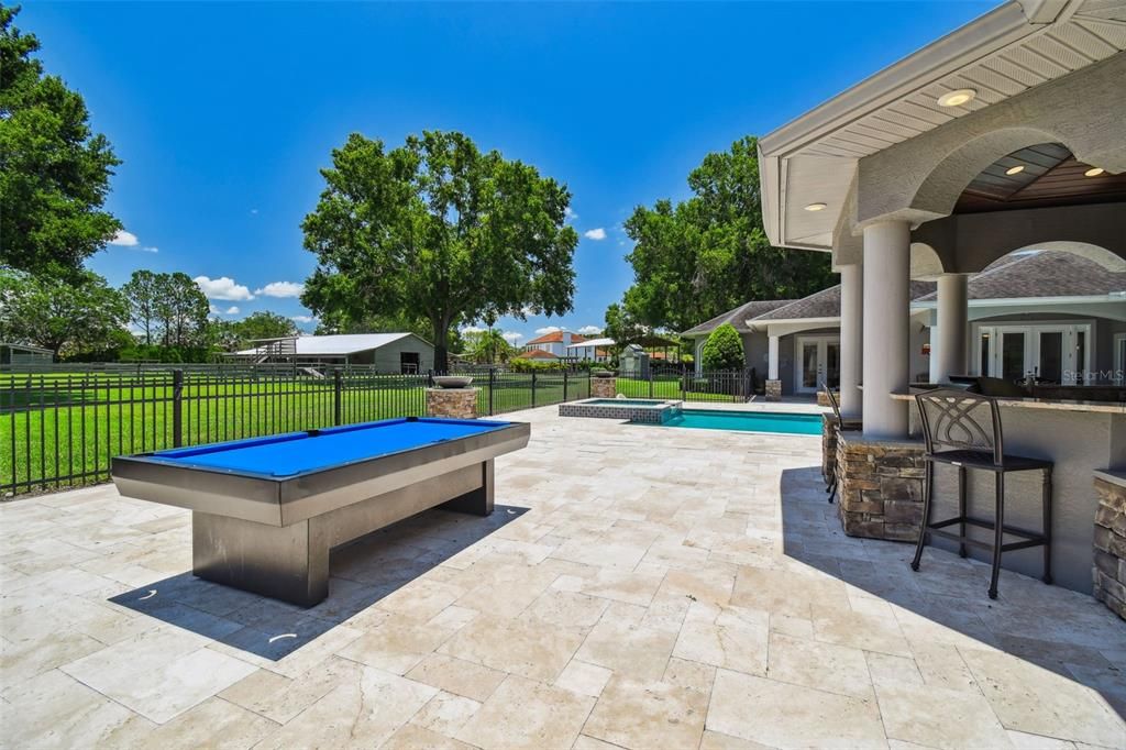 Billiard Table, Exterior, Pool