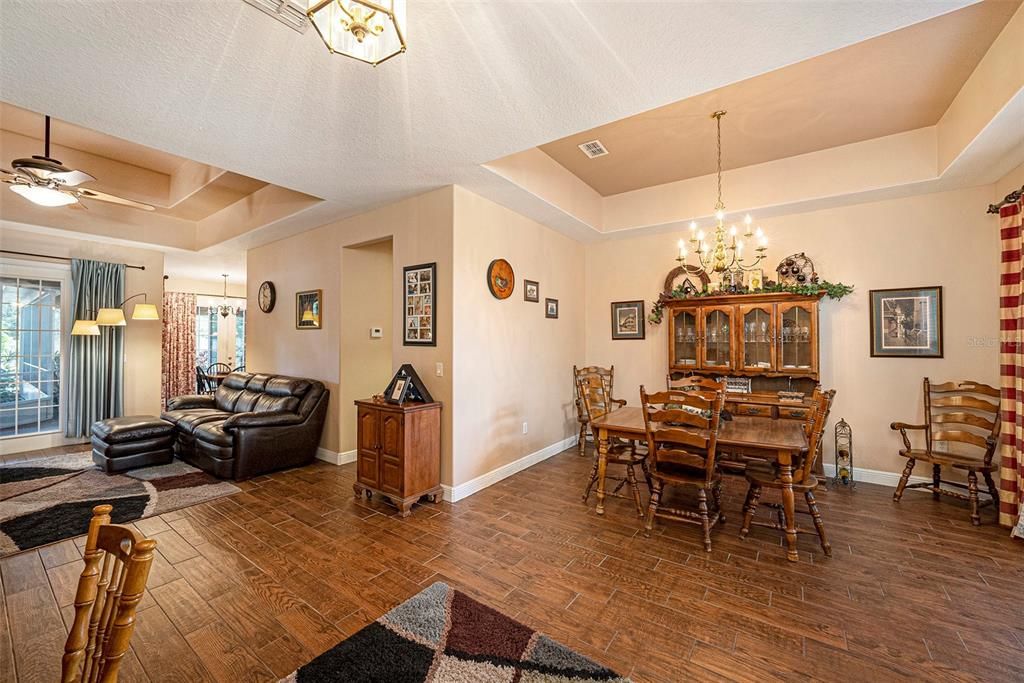 Chandelier, Dining room, Interior, Living room, Wood Texture Flooring