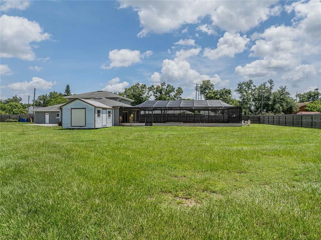 Backyard, Exterior, Solar Panels