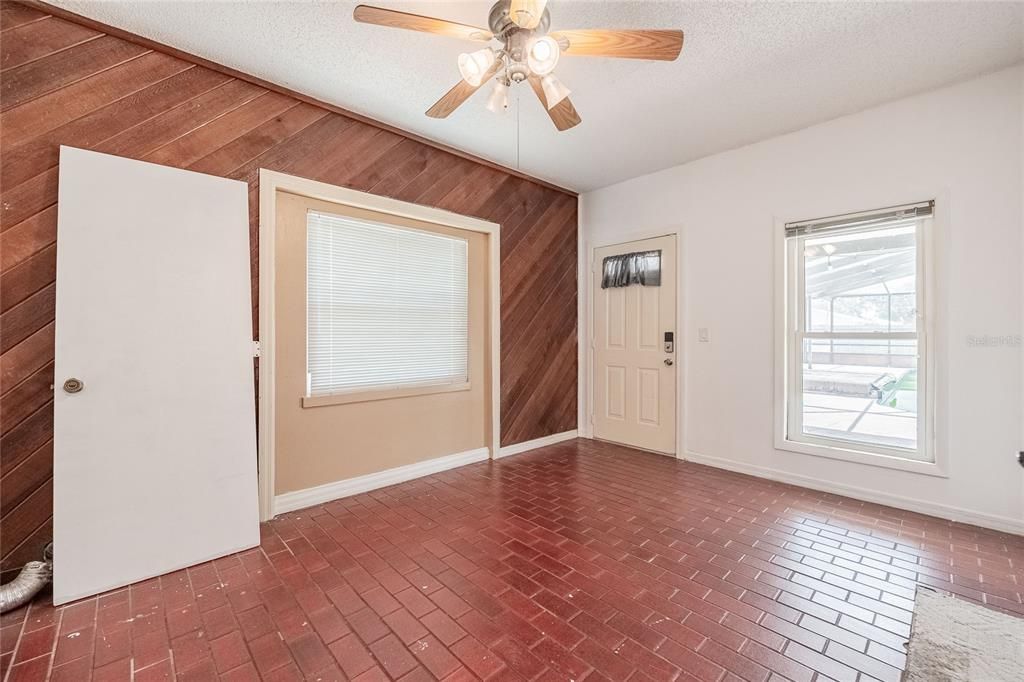 Empty room, Interior, Wooden Walls