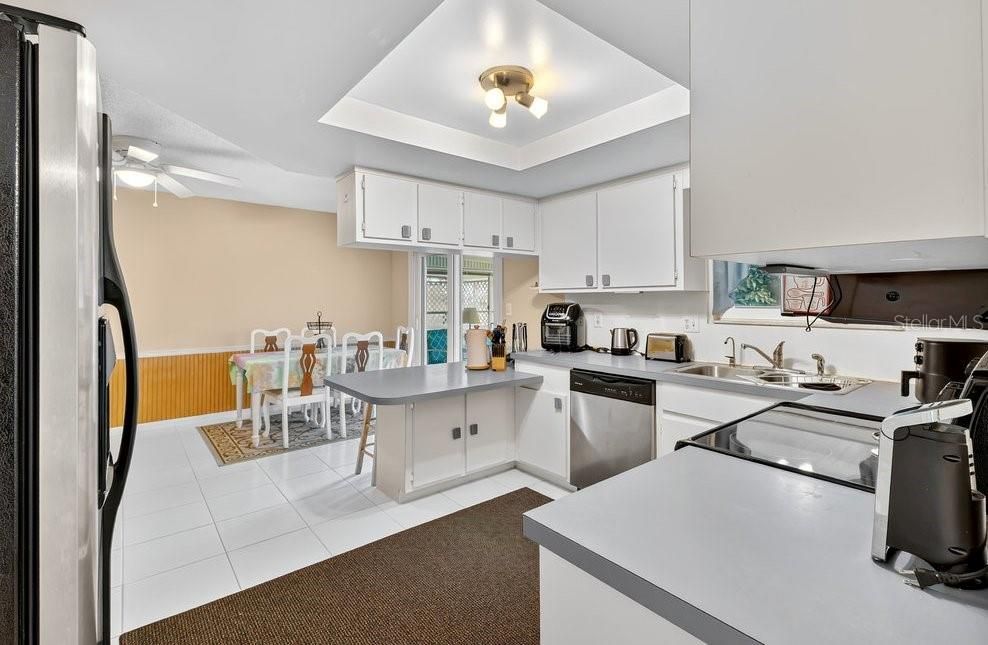 Dining room, Interior, Kitchen