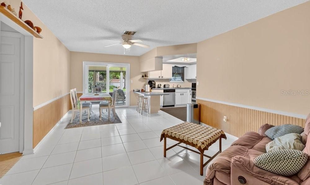 Dining room, Interior, Kitchen, Living room