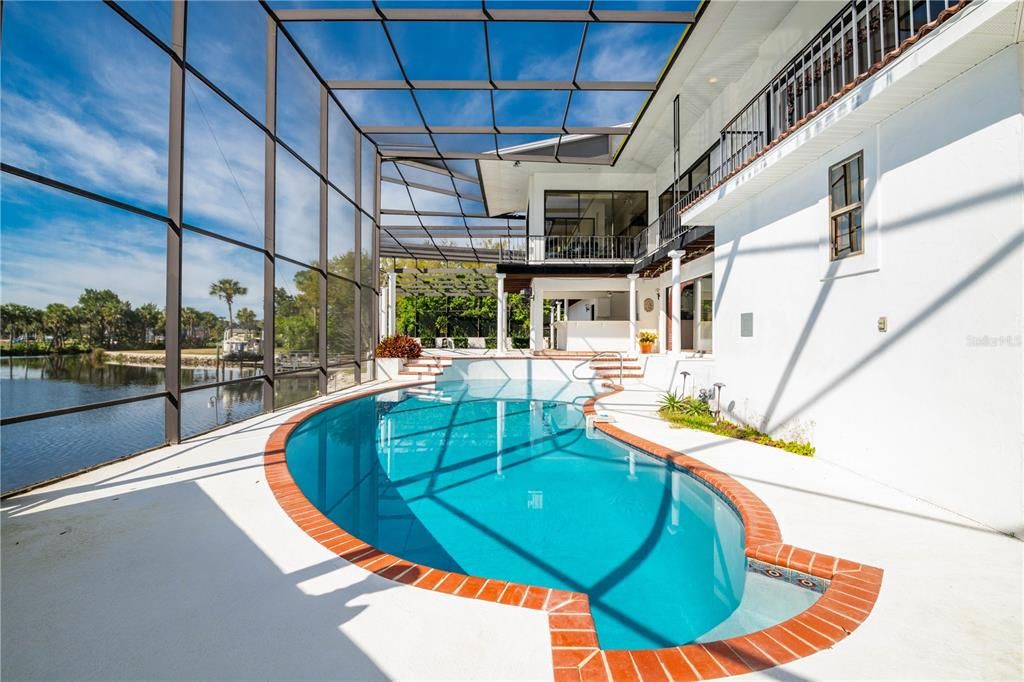 Glass Ceilings, Interior, Pool, Sun Room, Water