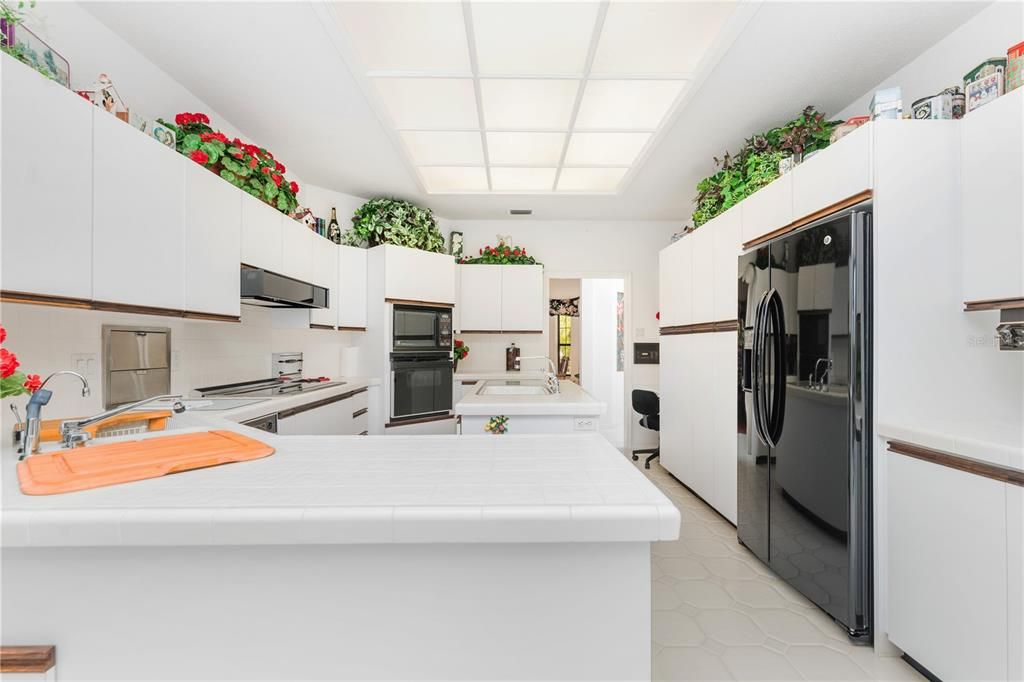 Interior, Kitchen, Tile Countertops