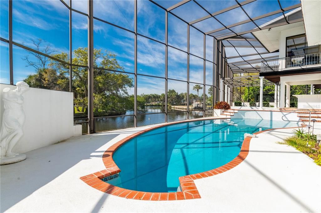 Glass Ceilings, Interior, Pool, Sun Room, Water