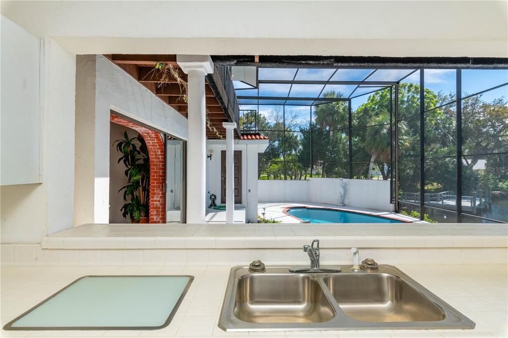 Glass Ceilings, Interior, Kitchen, Pool, Sun Room