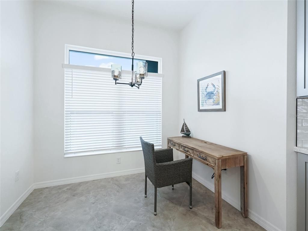 Chandelier, Home Office, Interior