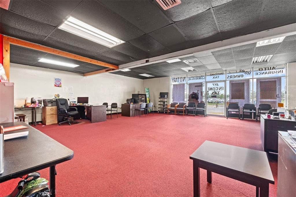 Home Office, Interior, Recessed Lighting