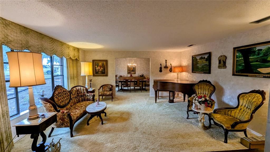 Dining room, Interior, Living room, Piano