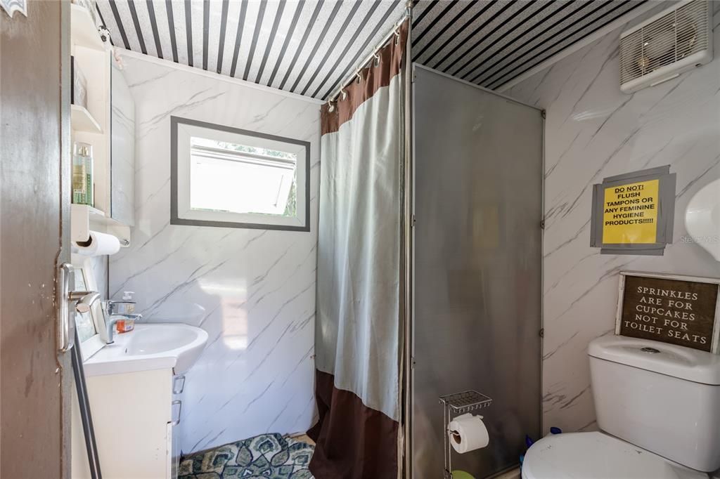 Bathroom, Interior, Marble Walls