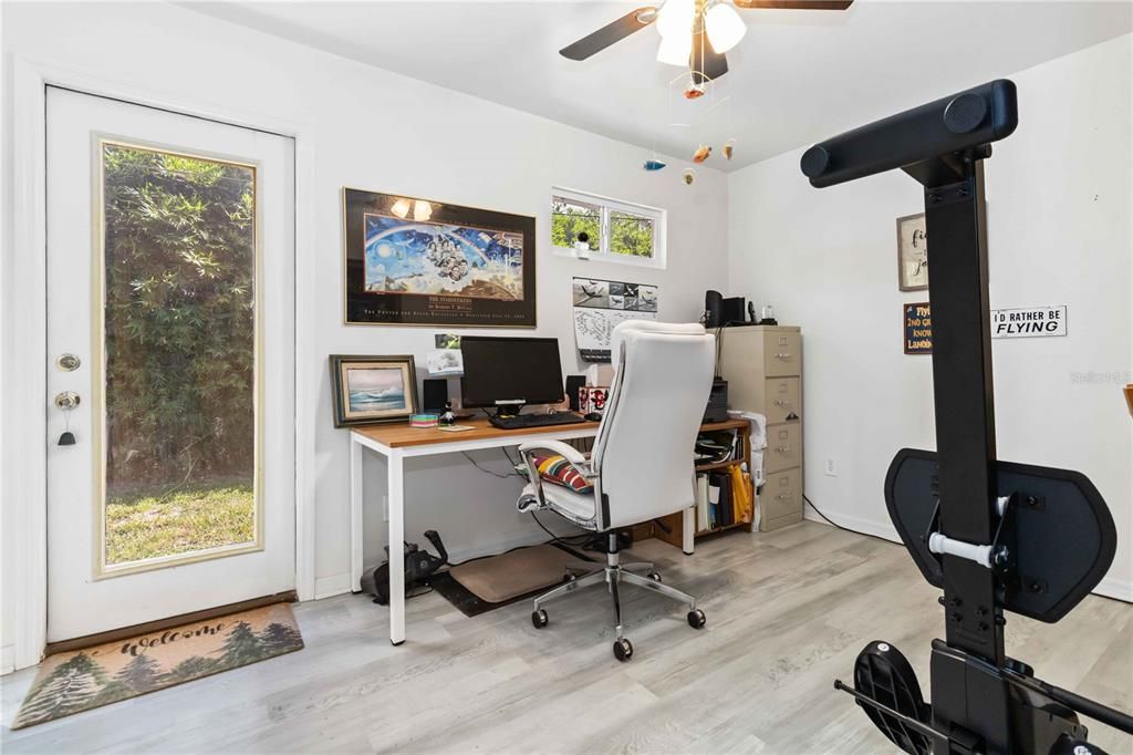 Home Office, Interior, Wood Texture Flooring