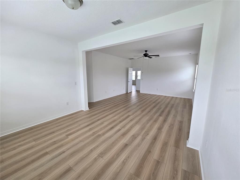 Empty room, Interior, Wood Texture Flooring