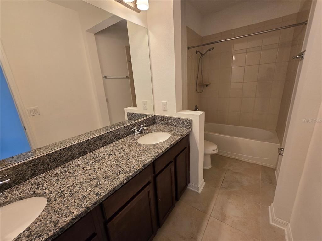 Bathroom, Dual Sink Vanities, Glass Shower, Interior