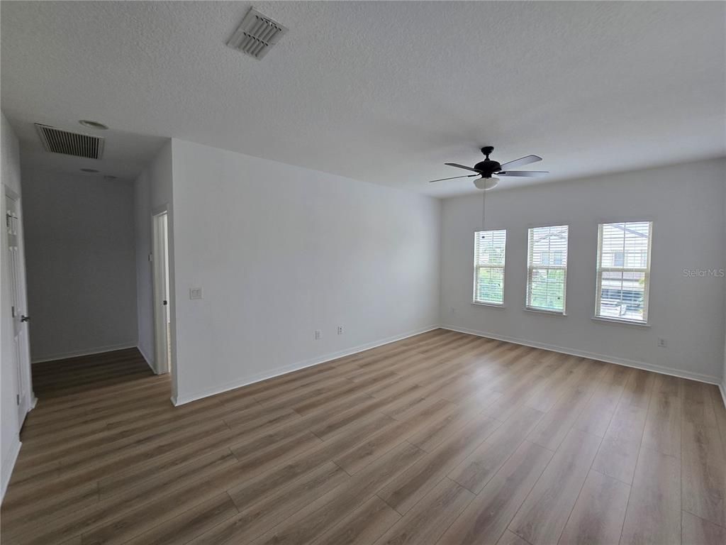 Empty room, Interior, Wood Texture Flooring
