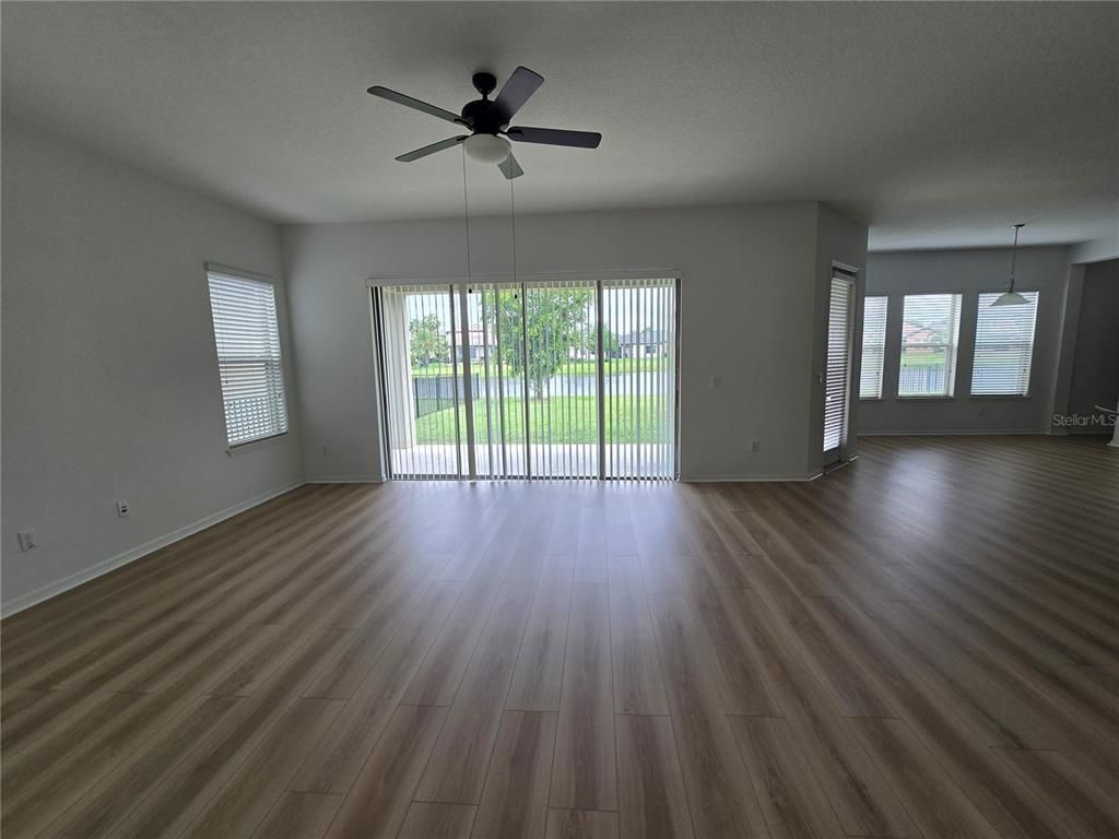 Empty room, Interior, Wood Texture Flooring