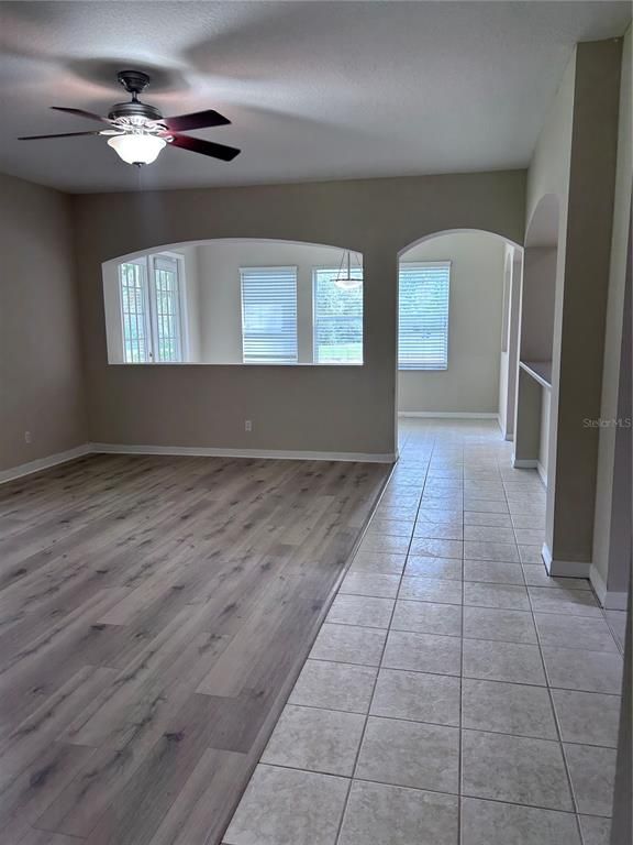 Empty room, Interior, Wood Texture Flooring