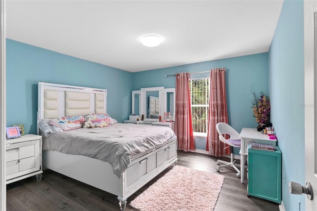 Bedroom, Home Office, Interior, Wood Texture Flooring