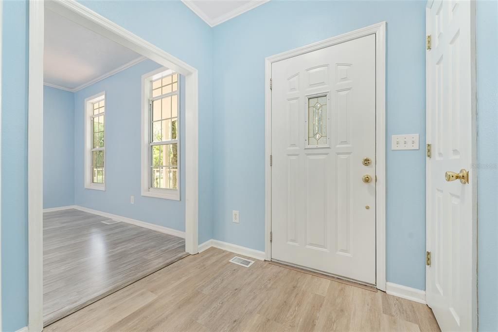 Empty room, Interior, Wood Texture Flooring