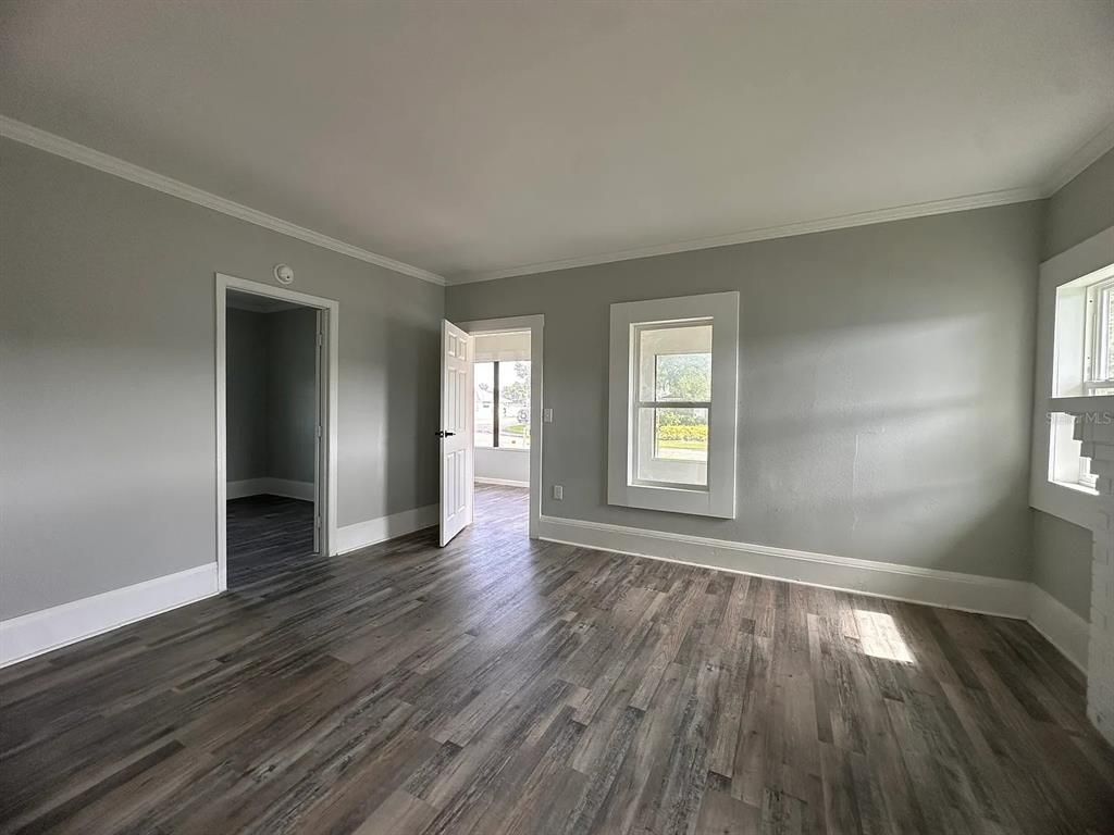 Empty room, Interior, Wood Texture Flooring