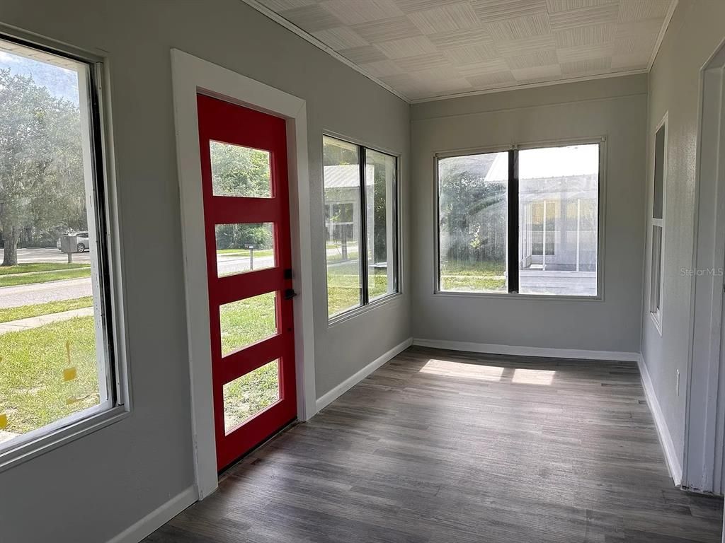 Empty room, Interior, Wood Texture Flooring
