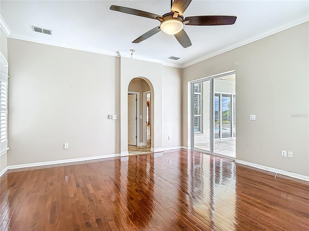 Empty room, Interior, Wood Texture Flooring