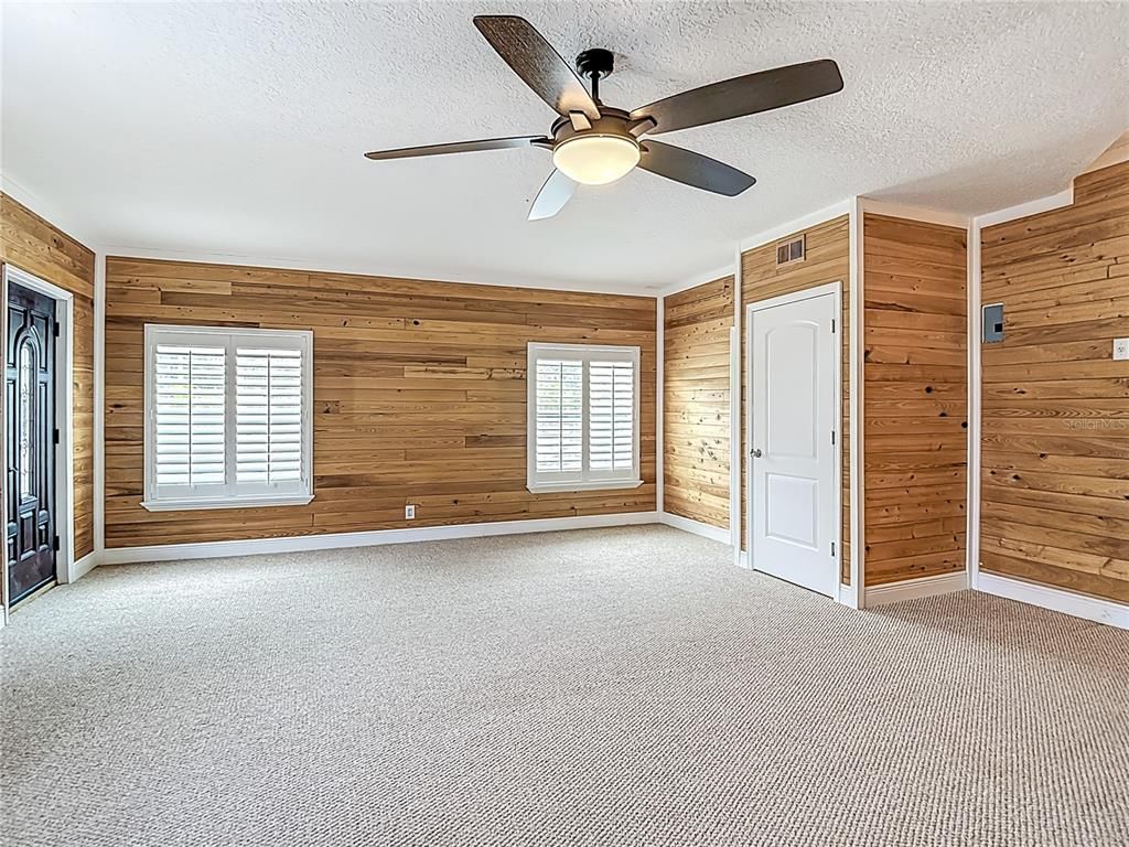 Empty room, Interior, Wooden Walls