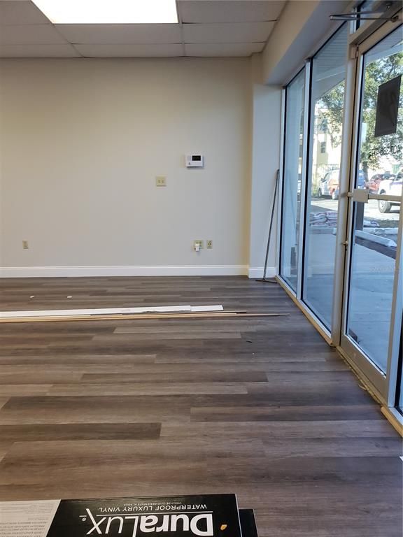 Empty room, Interior, Wood Texture Flooring