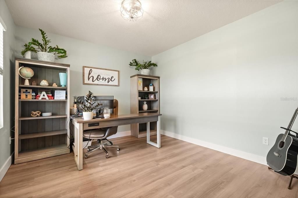 Home Office, Interior, Wood Texture Flooring